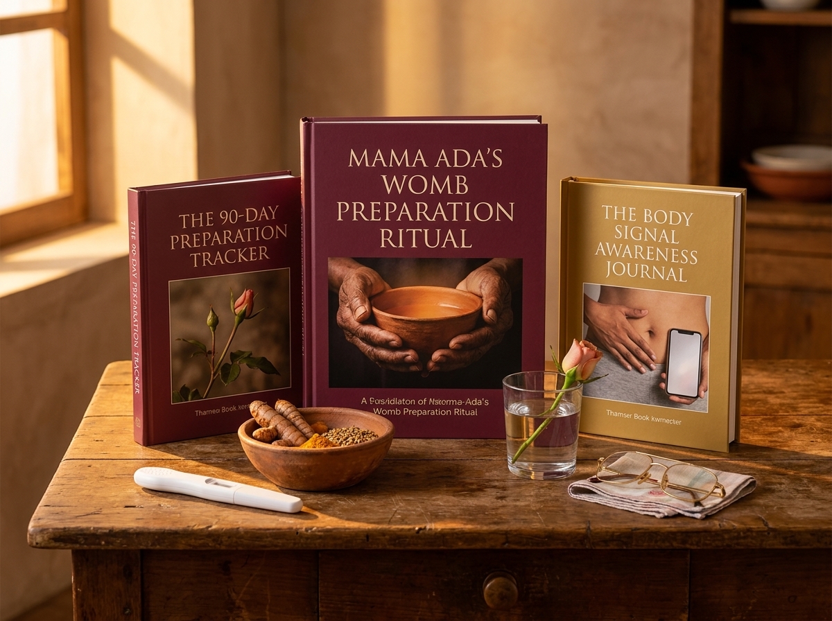 Mama Ada's Womb Preparation Ritual Complete Bundle